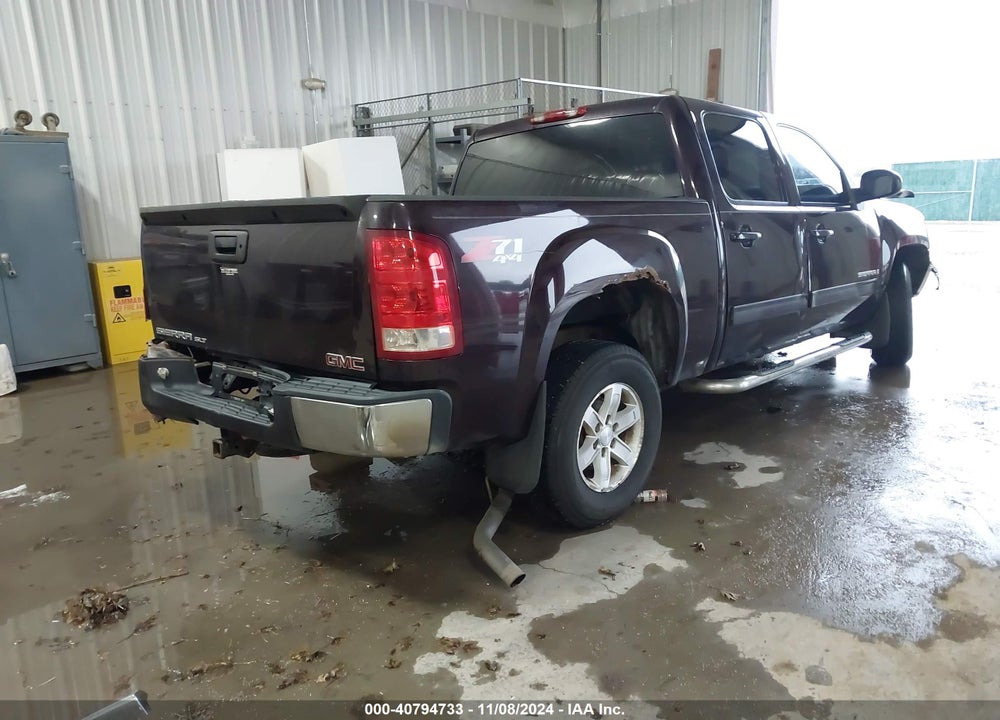 2008 GMC SIERRA 1500 SLT VIN: 2GTEK13J981267843