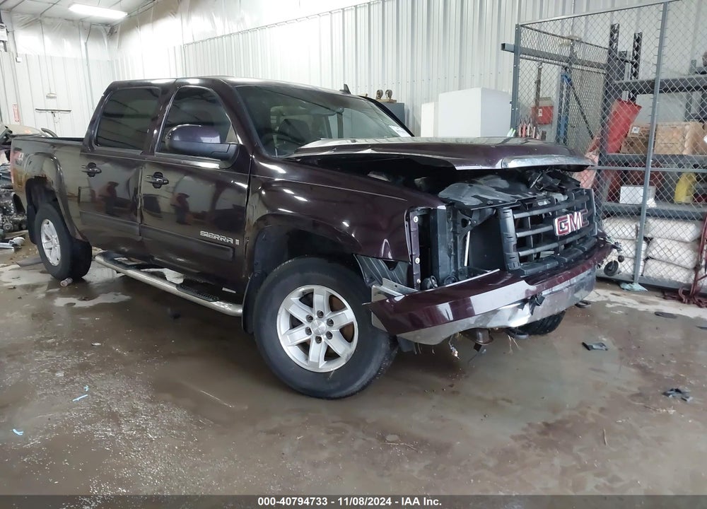 2008 GMC SIERRA 1500 SLT VIN: 2GTEK13J981267843