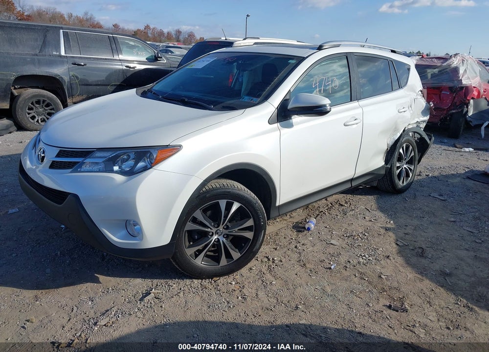 2015 TOYOTA RAV4 LIMITED VIN: 2T3DFREV9FW404931