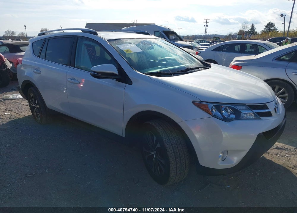 2015 TOYOTA RAV4 LIMITED VIN: 2T3DFREV9FW404931