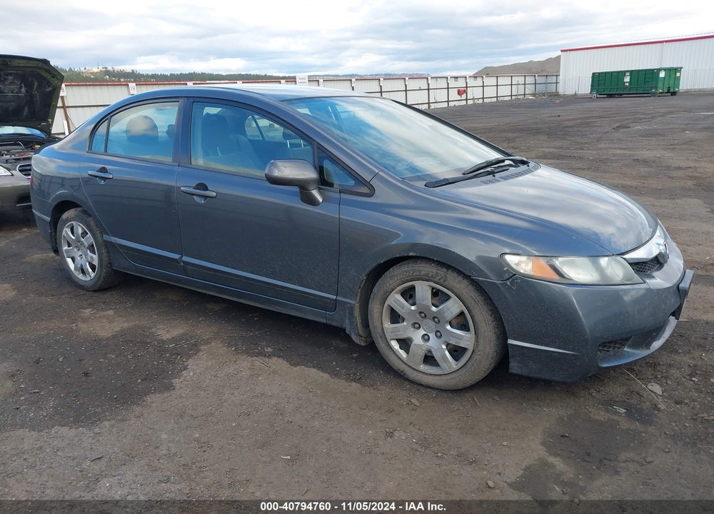 2009 HONDA CIVIC LX VIN: 2HGFA16589H331323