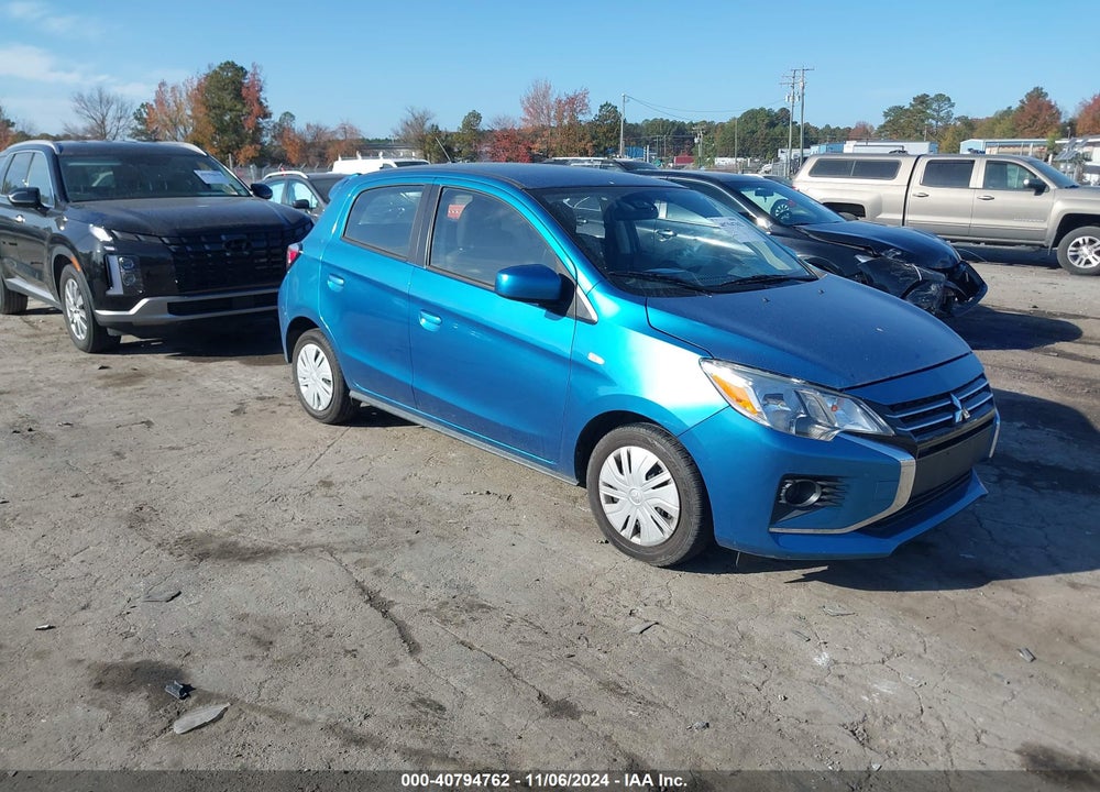 2021 MITSUBISHI MIRAGE CARBONITE EDITION/ES/LE VIN: ML32AUHJ4MH005240