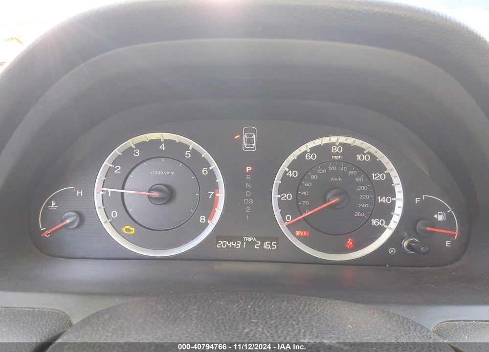 2008 HONDA ACCORD 3.5 EX-L VIN: 1HGCP36898A079750