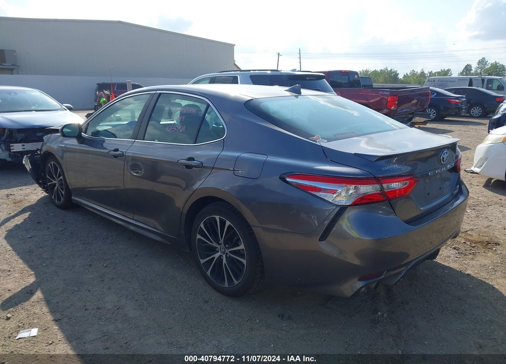 2020 TOYOTA CAMRY SE HYBRID VIN: 4T1G31AK6LU518912