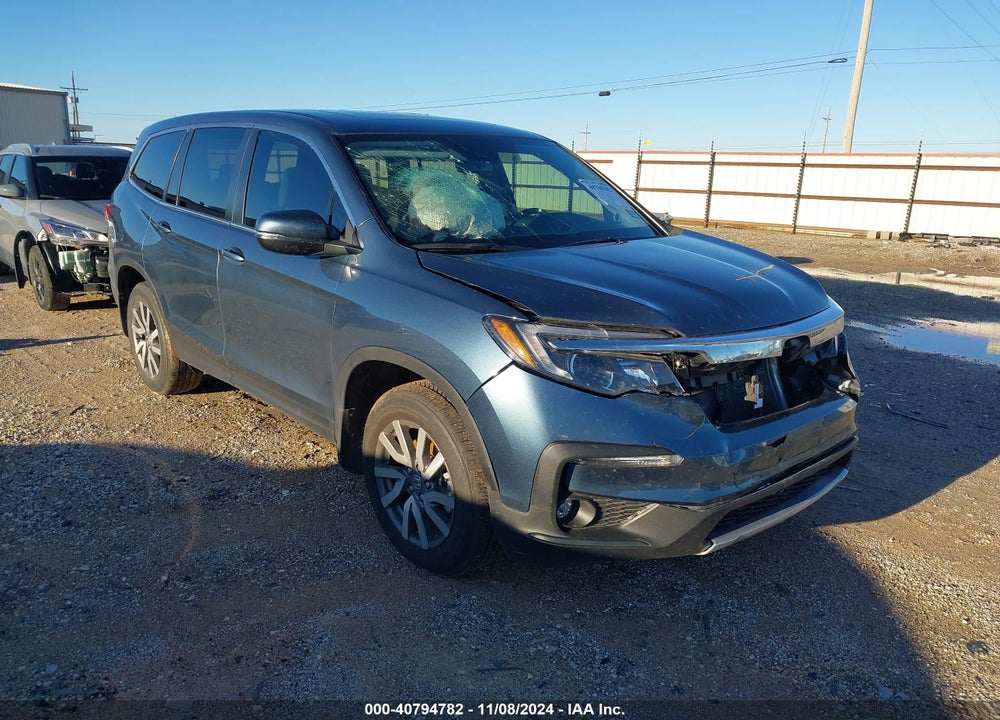 2021 HONDA PILOT 2WD EX-L VIN: 5FNYF5H56MB039049
