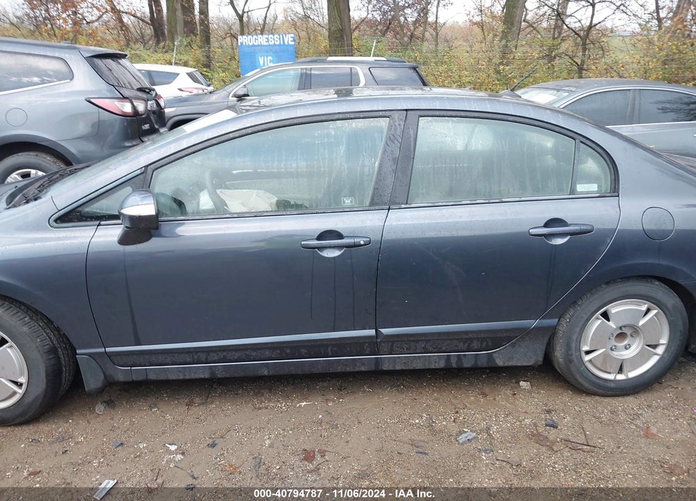 2008 HONDA CIVIC HYBRID VIN: JHMFA36208S018269