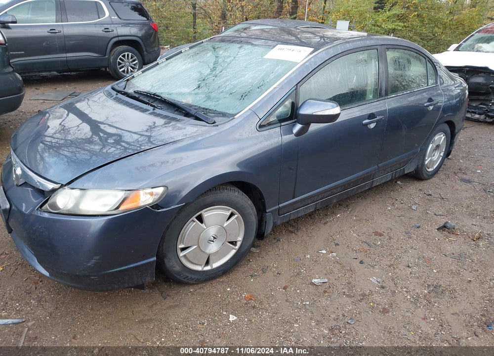 2008 HONDA CIVIC HYBRID VIN: JHMFA36208S018269