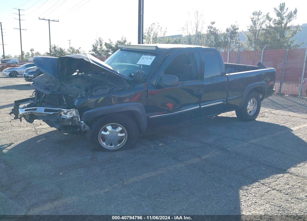 2003 GMC SIERRA 1500 SLE VIN: 1GTEK19TX3E145928
