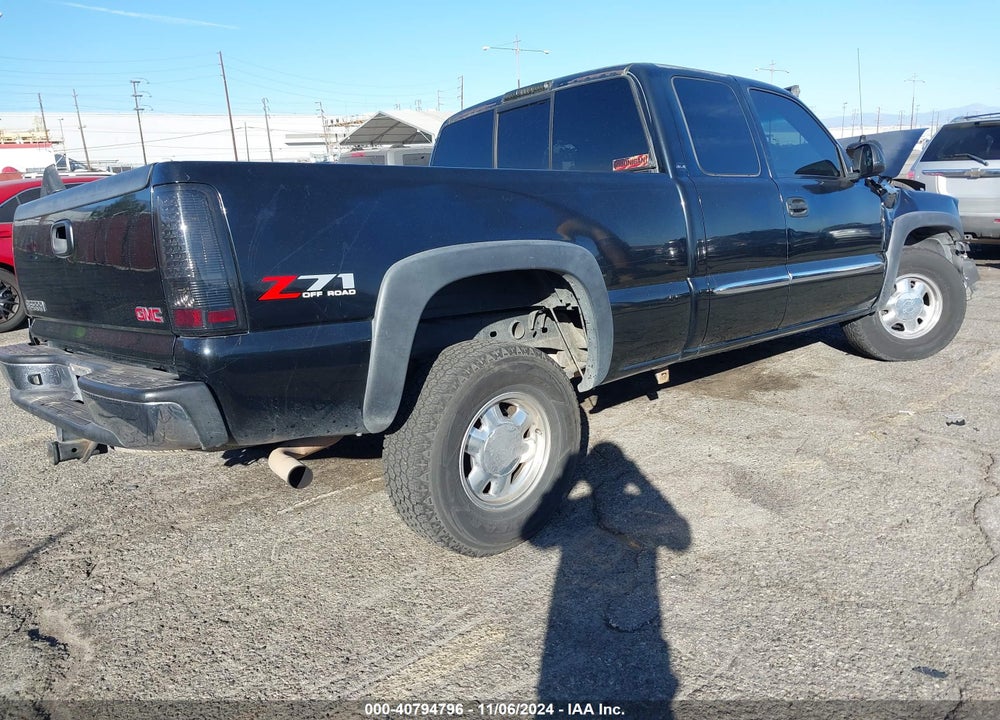 2003 GMC SIERRA 1500 SLE VIN: 1GTEK19TX3E145928