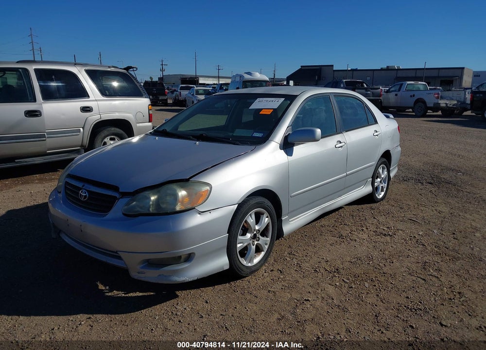 2005 TOYOTA COROLLA XRS VIN: 2T1BY32E25C384310