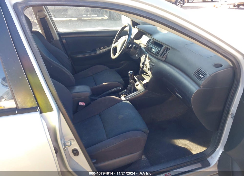 2005 TOYOTA COROLLA XRS VIN: 2T1BY32E25C384310