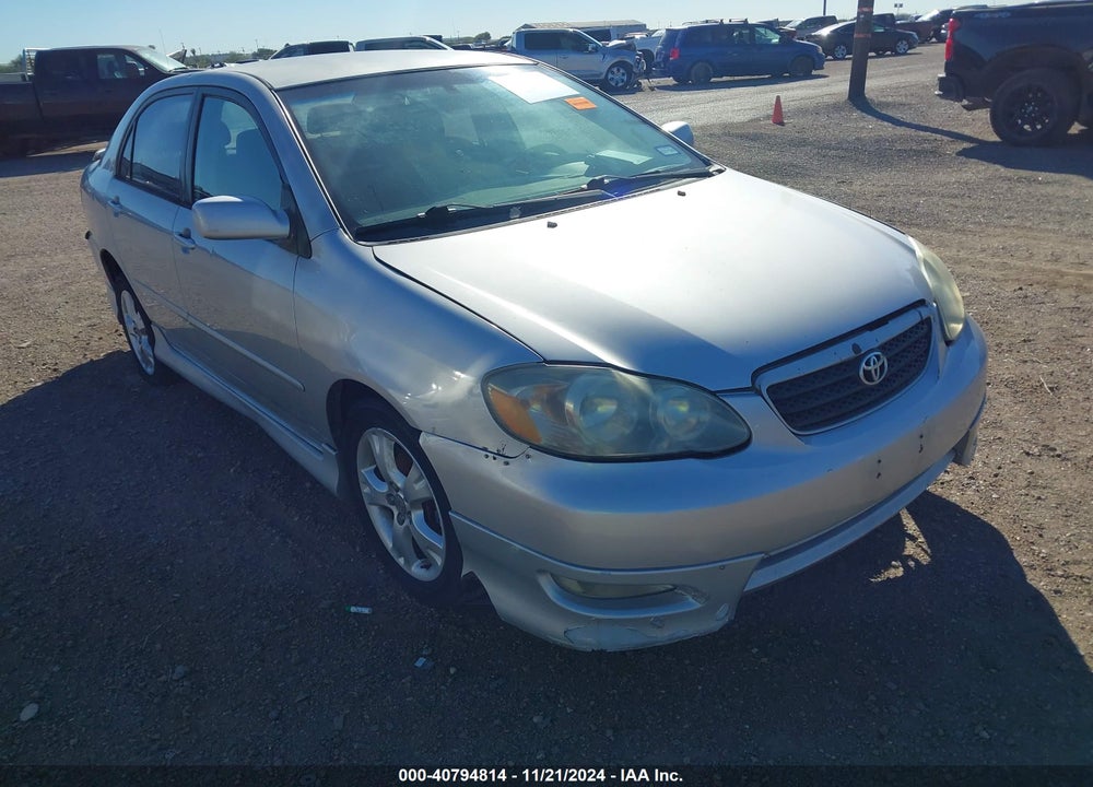 2005 TOYOTA COROLLA XRS VIN: 2T1BY32E25C384310