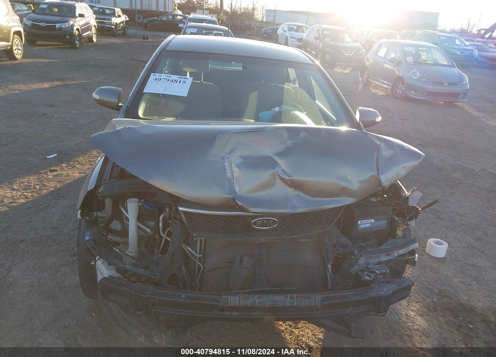 2010 KIA FORTE EX VIN: KNAFU4A25A5271160