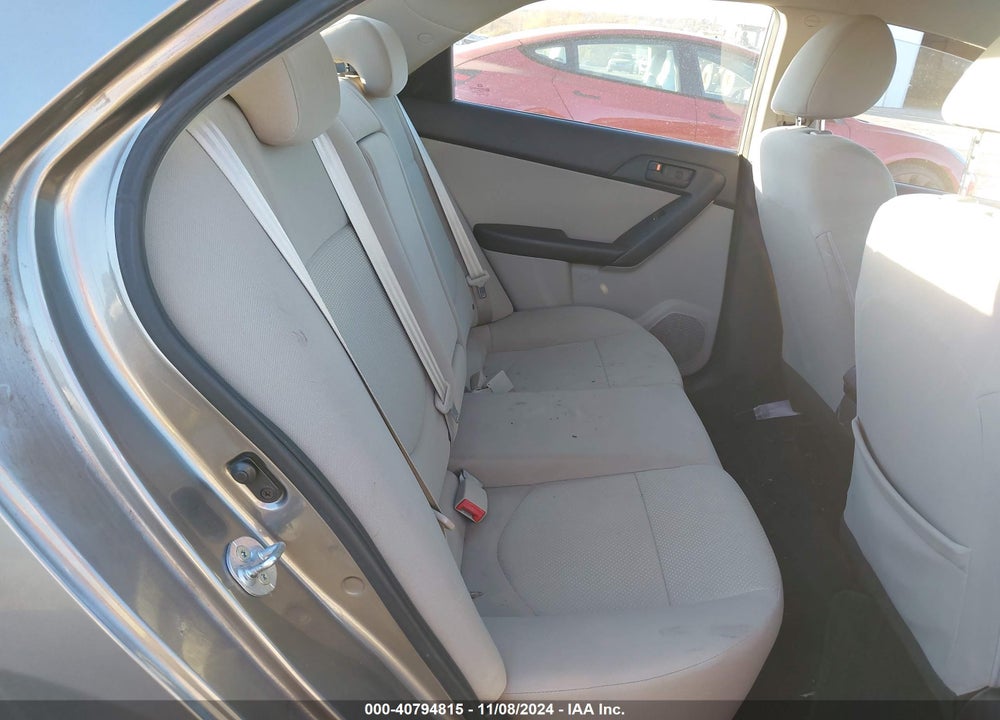 2010 KIA FORTE EX VIN: KNAFU4A25A5271160