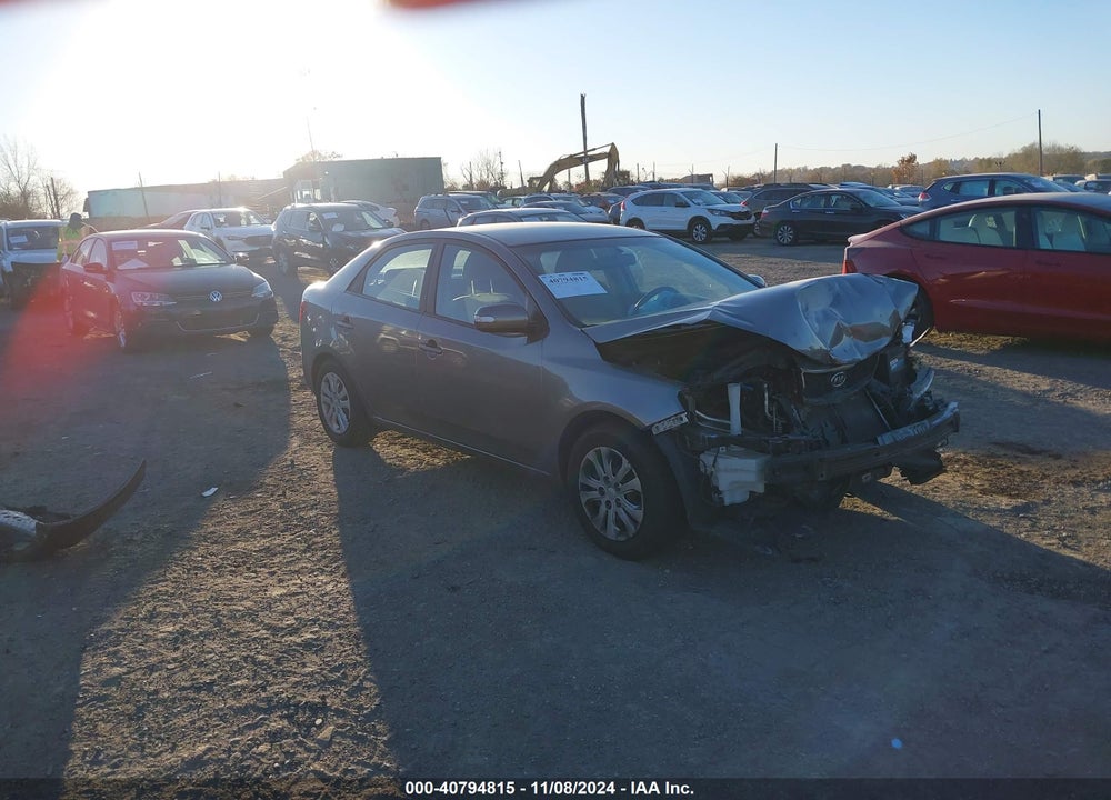 2010 KIA FORTE EX VIN: KNAFU4A25A5271160