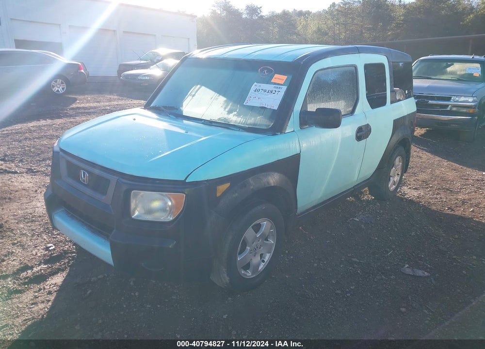 2003 HONDA ELEMENT EX VIN: 5J6YH28513L030953