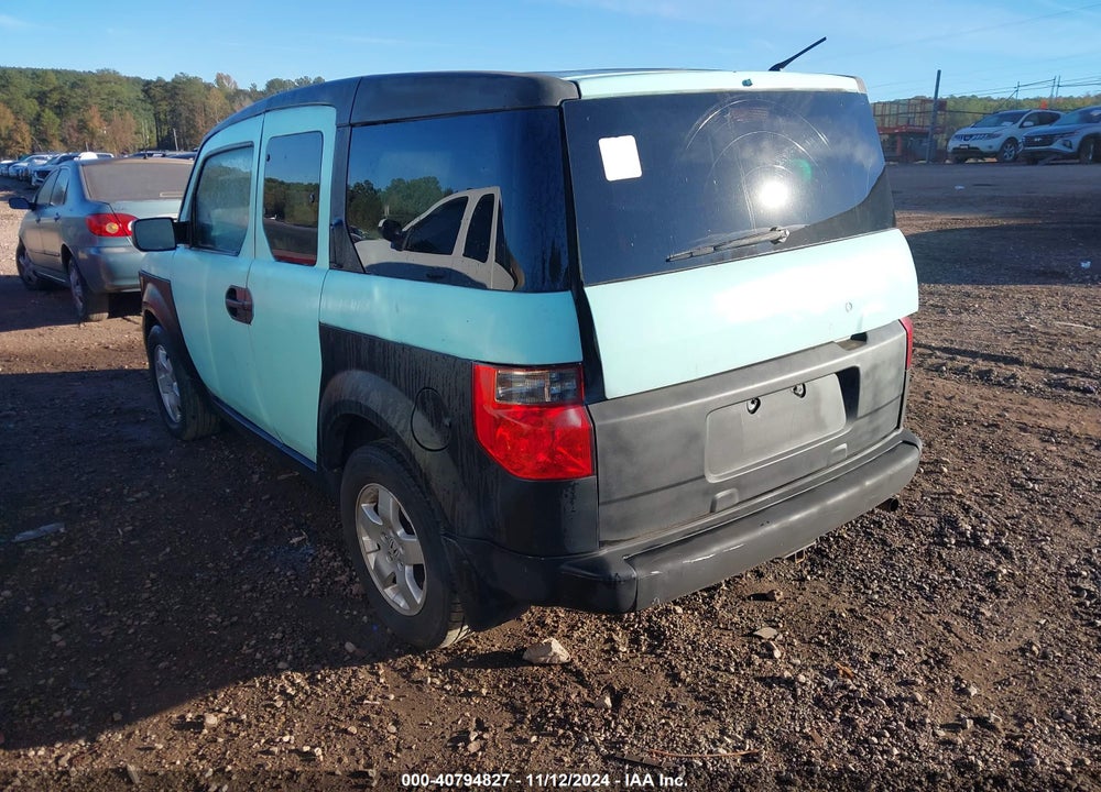 2003 HONDA ELEMENT EX VIN: 5J6YH28513L030953