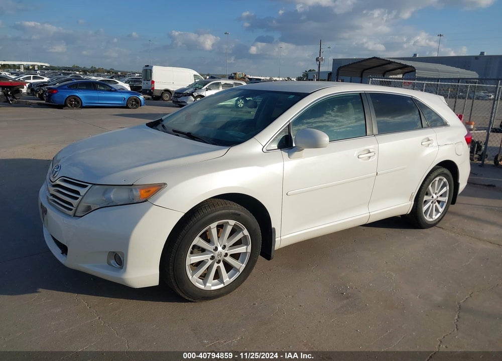 2010 TOYOTA VENZA VIN: 4T3ZA3BB6AU024935