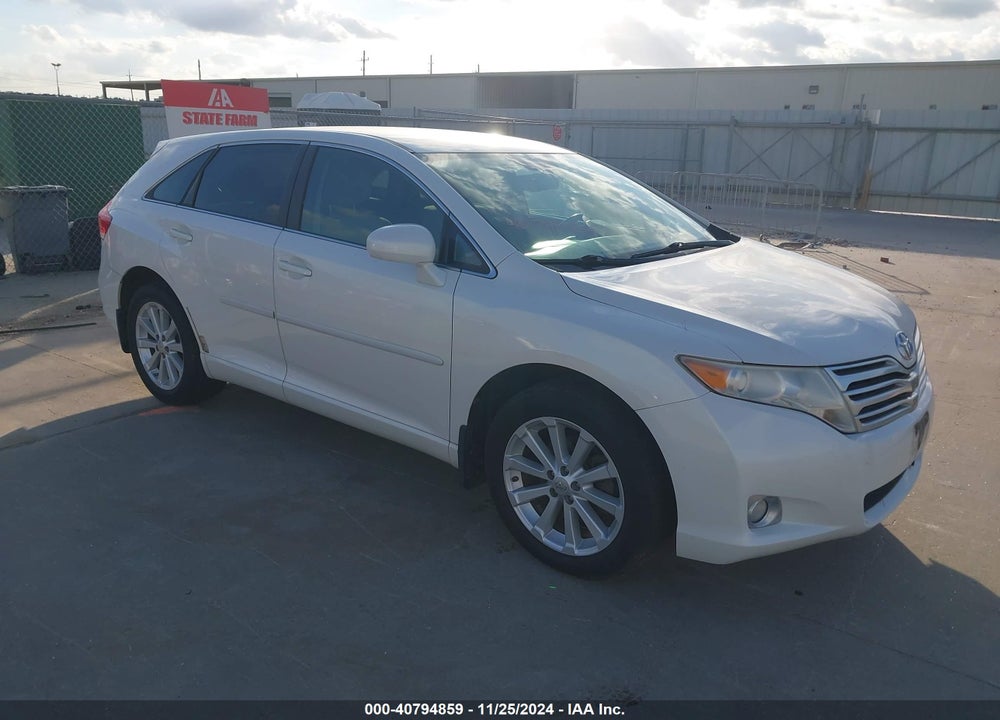 2010 TOYOTA VENZA VIN: 4T3ZA3BB6AU024935