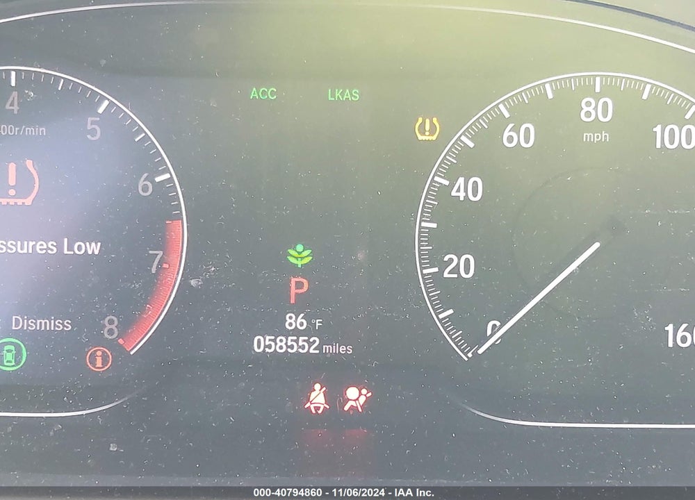 2019 HONDA ACCORD EX-L VIN: 1HGCV1F53KA059307