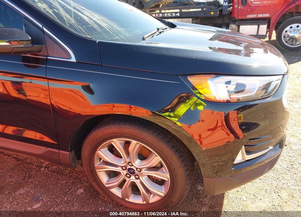 2019 FORD EDGE TITANIUM VIN: 2FMPK4K9XKBB88762