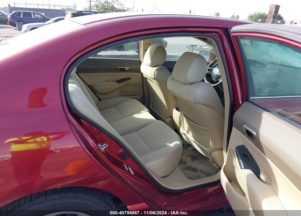 2007 HONDA CIVIC LX VIN: 1HGFA16577L013483