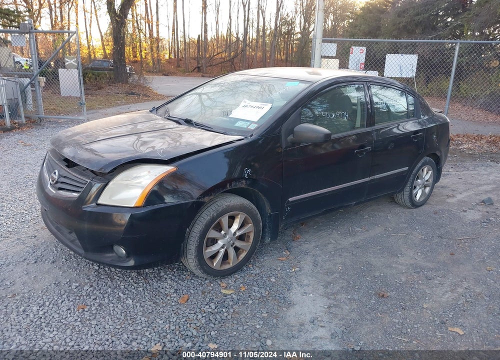 2011 NISSAN SENTRA 2.0SL VIN: 3N1AB6AP0BL653790