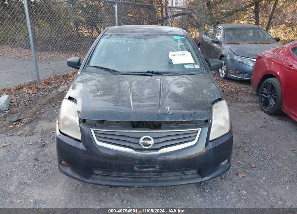 2011 NISSAN SENTRA 2.0SL VIN: 3N1AB6AP0BL653790