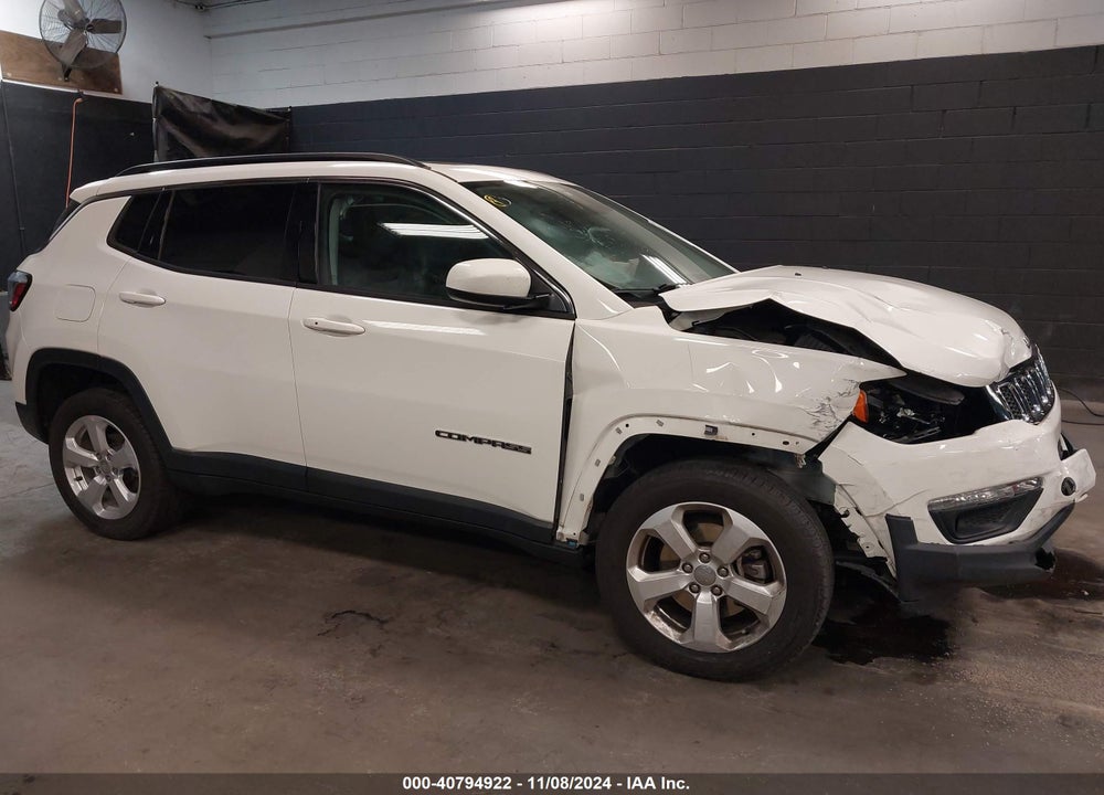 2018 JEEP COMPASS LATITUDE 4X4 VIN: 3C4NJDBB0JT161882
