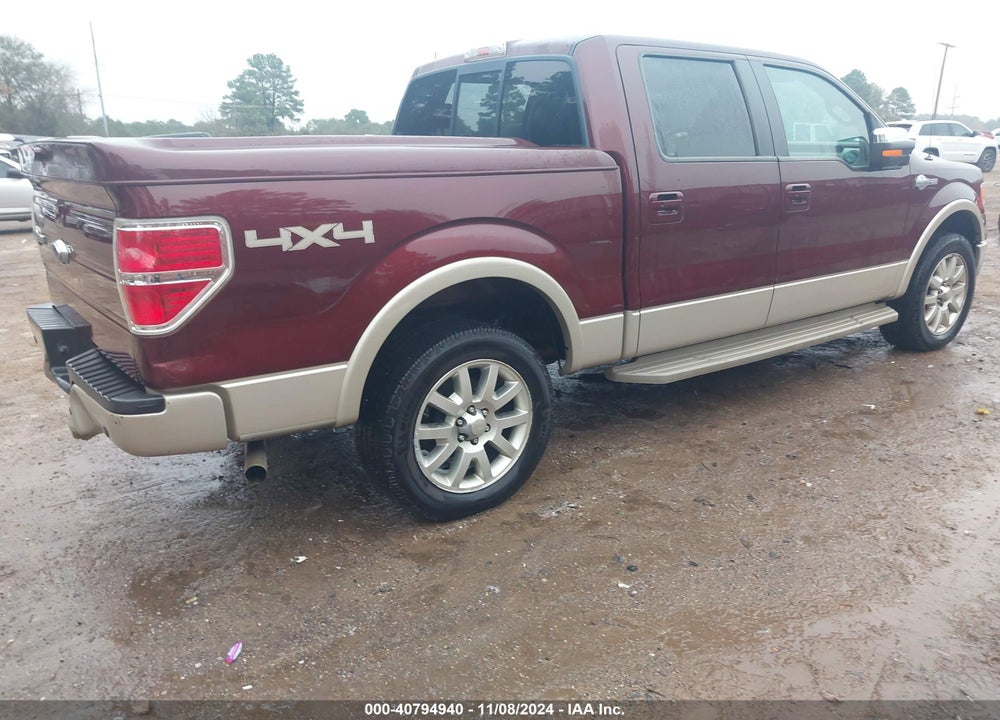 2009 FORD F-150 FX4/KING RANCH/LARIAT/PLATINUM/XL/XLT VIN: 1FTPW14V39KA83790