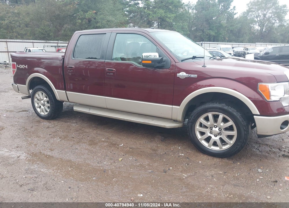 2009 FORD F-150 FX4/KING RANCH/LARIAT/PLATINUM/XL/XLT VIN: 1FTPW14V39KA83790