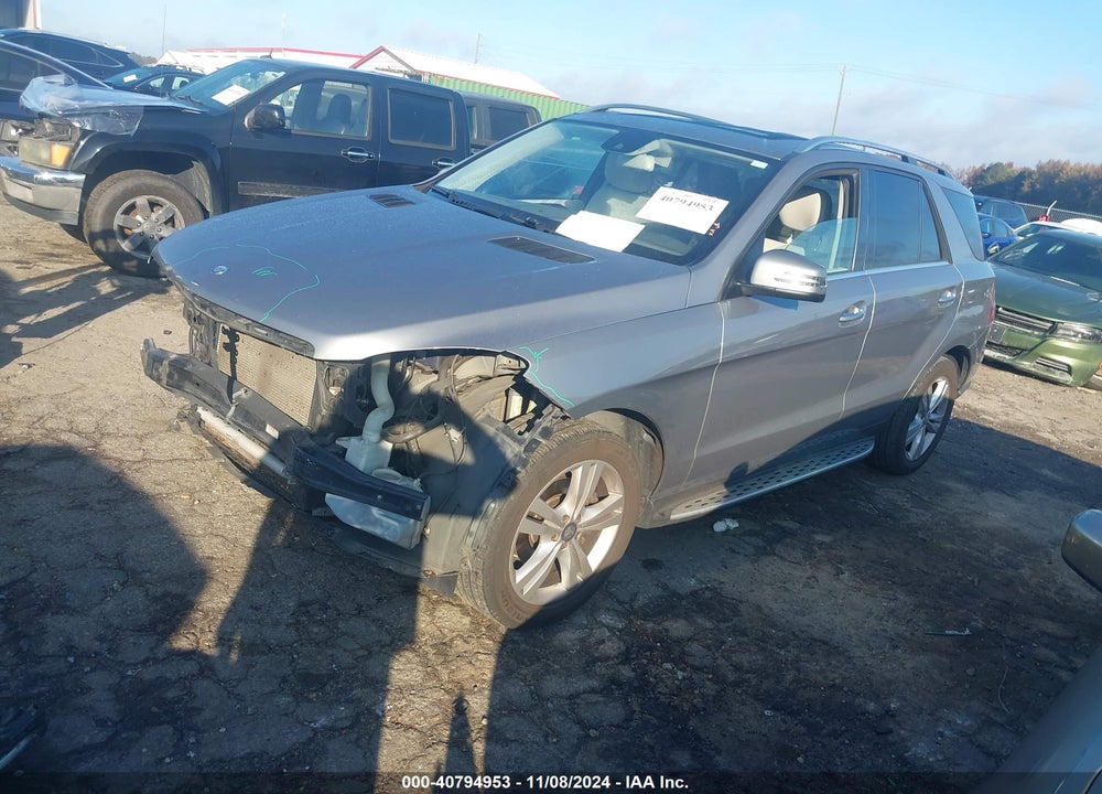2014 MERCEDES-BENZ ML 350 VIN: 4JGDA5JB0EA401945
