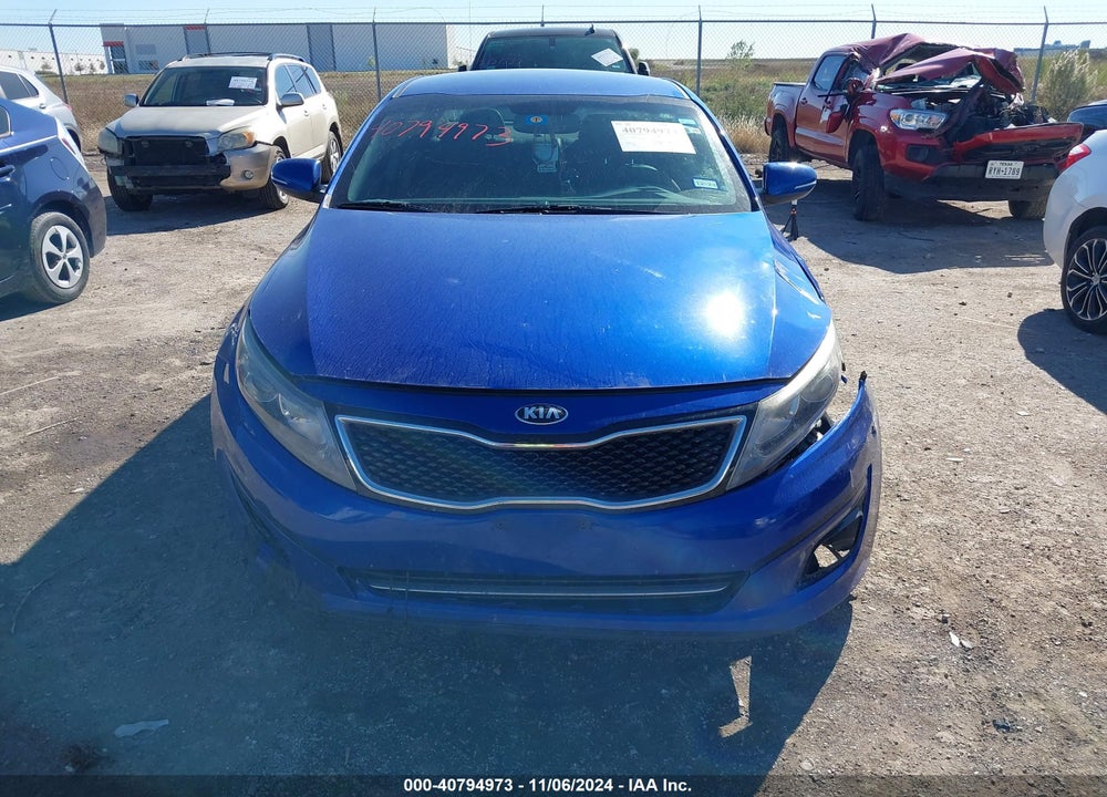 2014 KIA OPTIMA VIN: 5XXGR4A78EG307123