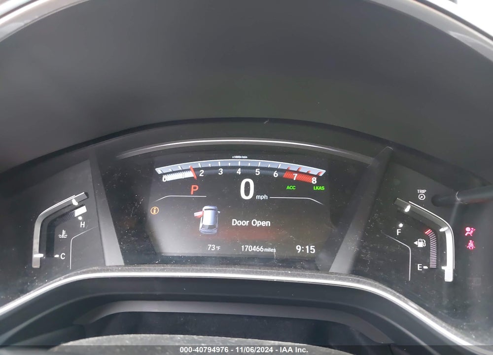 2019 HONDA CR-V EX-L VIN: 5J6RW2H84KL009985