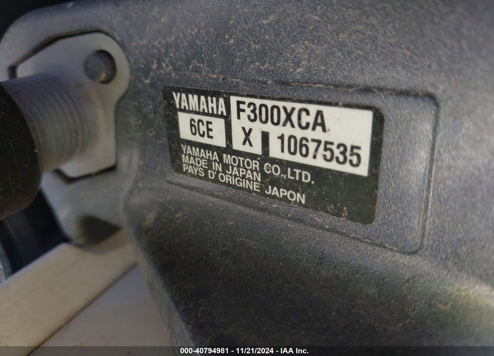 2020 COBALT OTHER VIN: FGE05030K920