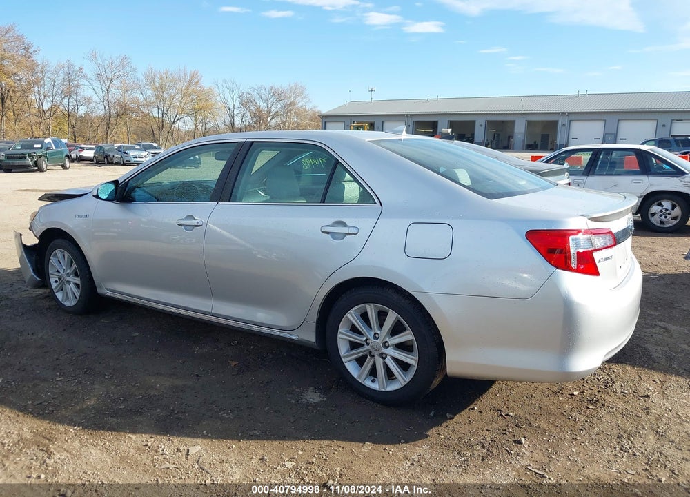 2012 TOYOTA CAMRY HYBRID XLE VIN: 4T1BD1FK1CU047073
