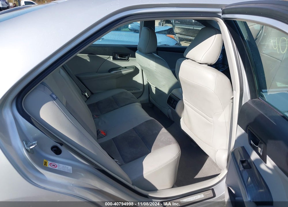2012 TOYOTA CAMRY HYBRID XLE VIN: 4T1BD1FK1CU047073