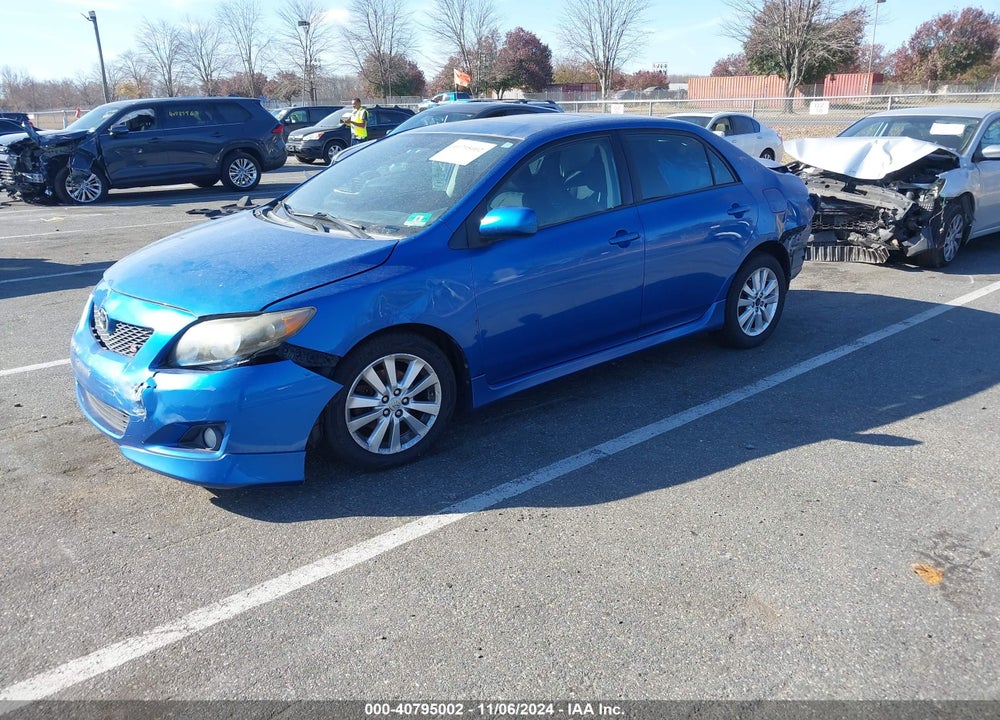 2010 TOYOTA COROLLA S VIN: 2T1BU4EE8AC490316