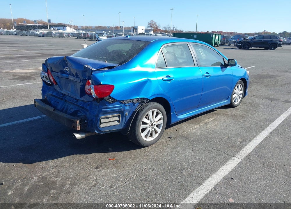 2010 TOYOTA COROLLA S VIN: 2T1BU4EE8AC490316