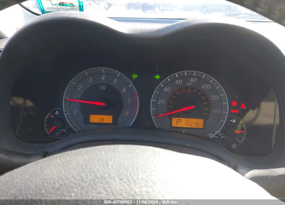 2010 TOYOTA COROLLA S VIN: 2T1BU4EE8AC490316