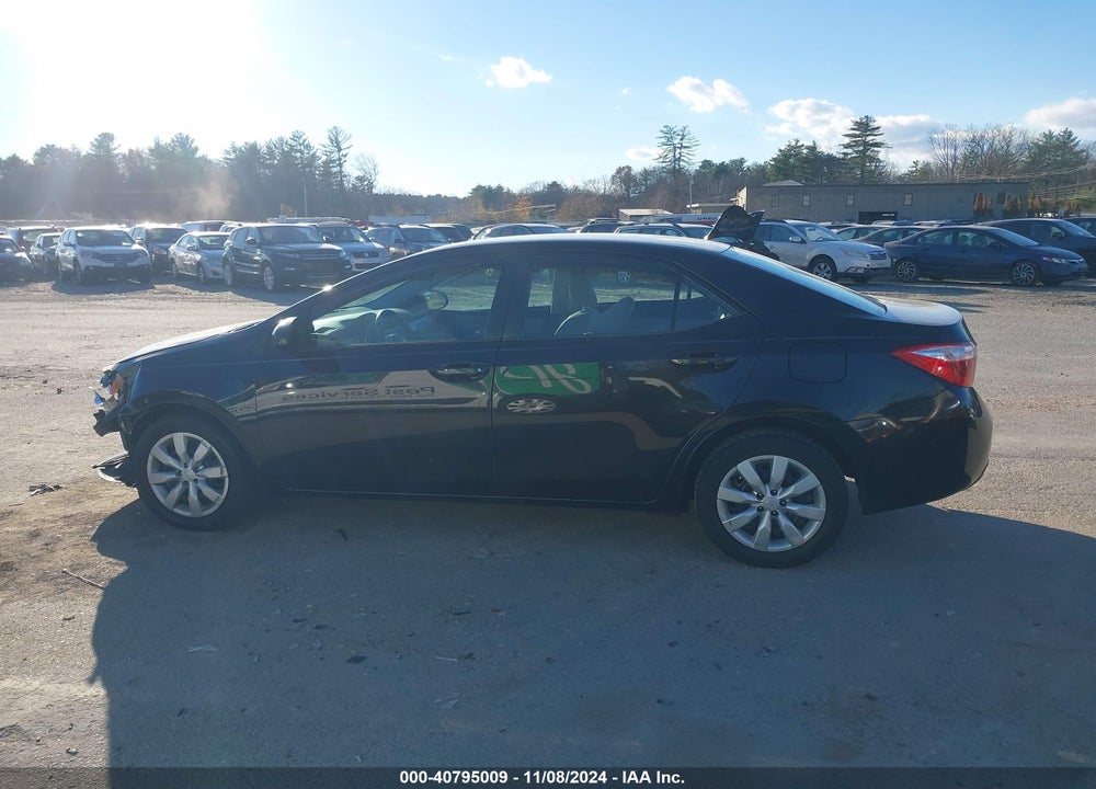 2015 TOYOTA COROLLA LE VIN: 2T1BURHE2FC401999