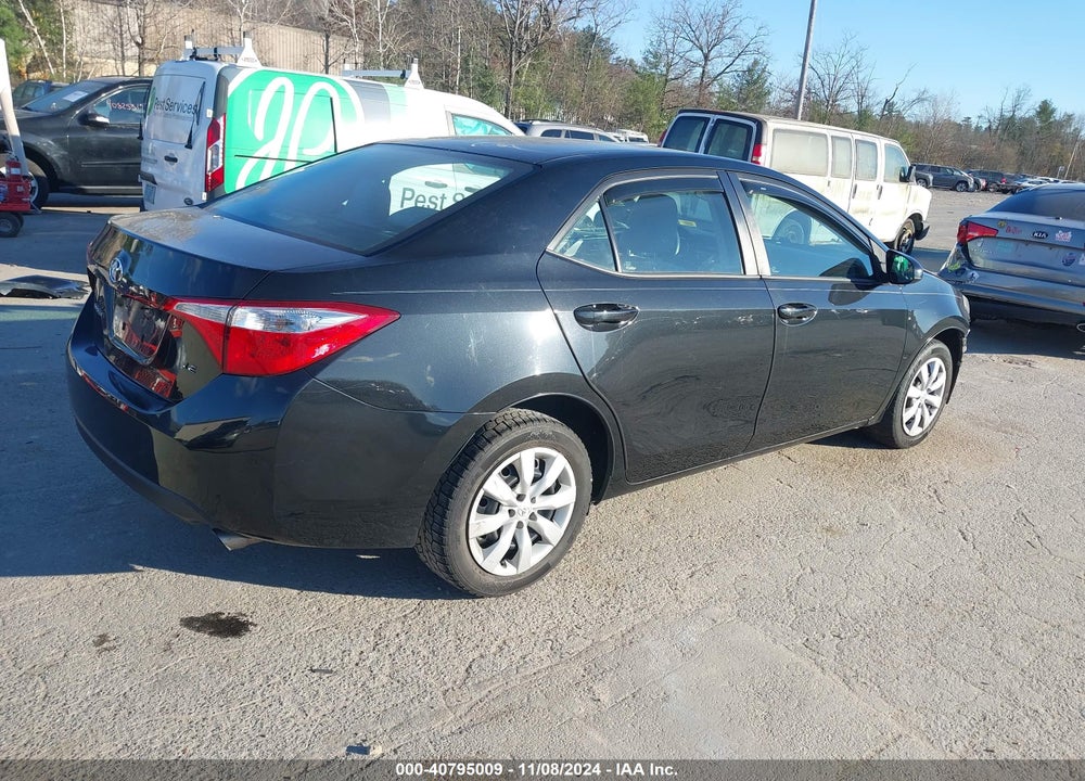 2015 TOYOTA COROLLA LE VIN: 2T1BURHE2FC401999