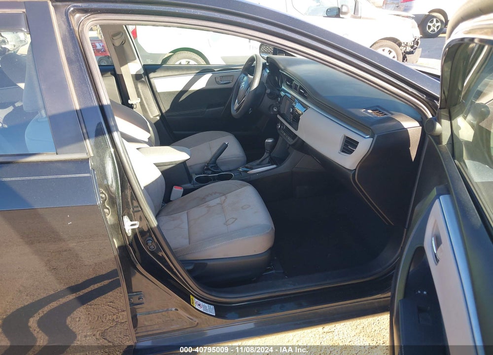 2015 TOYOTA COROLLA LE VIN: 2T1BURHE2FC401999