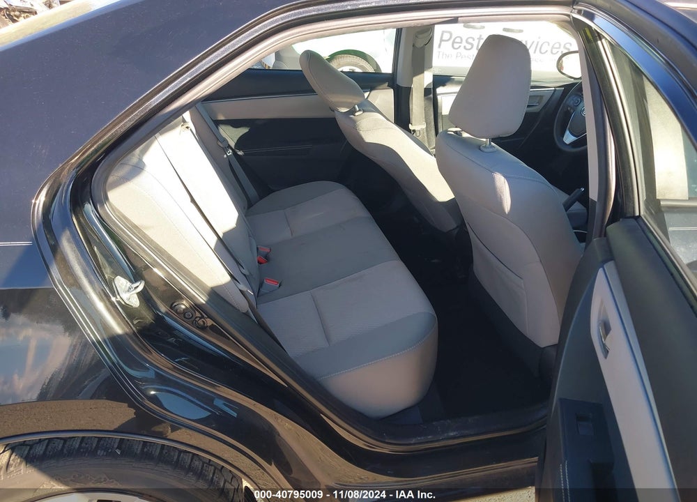 2015 TOYOTA COROLLA LE VIN: 2T1BURHE2FC401999