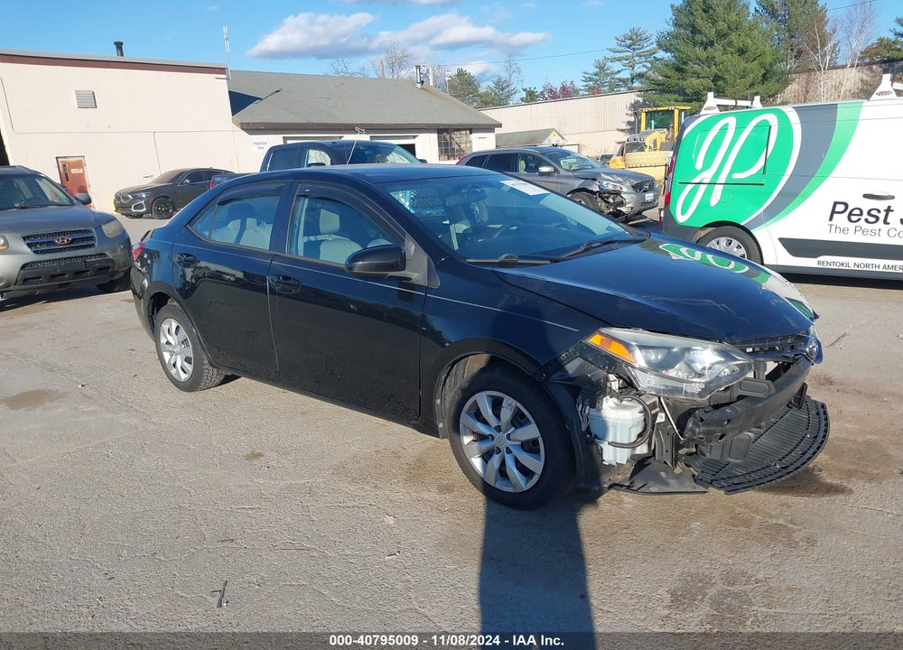 2015 TOYOTA COROLLA LE VIN: 2T1BURHE2FC401999