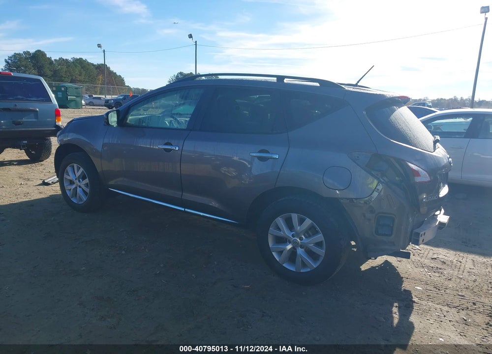 2014 NISSAN MURANO SL VIN: JN8AZ1MU1EW416211