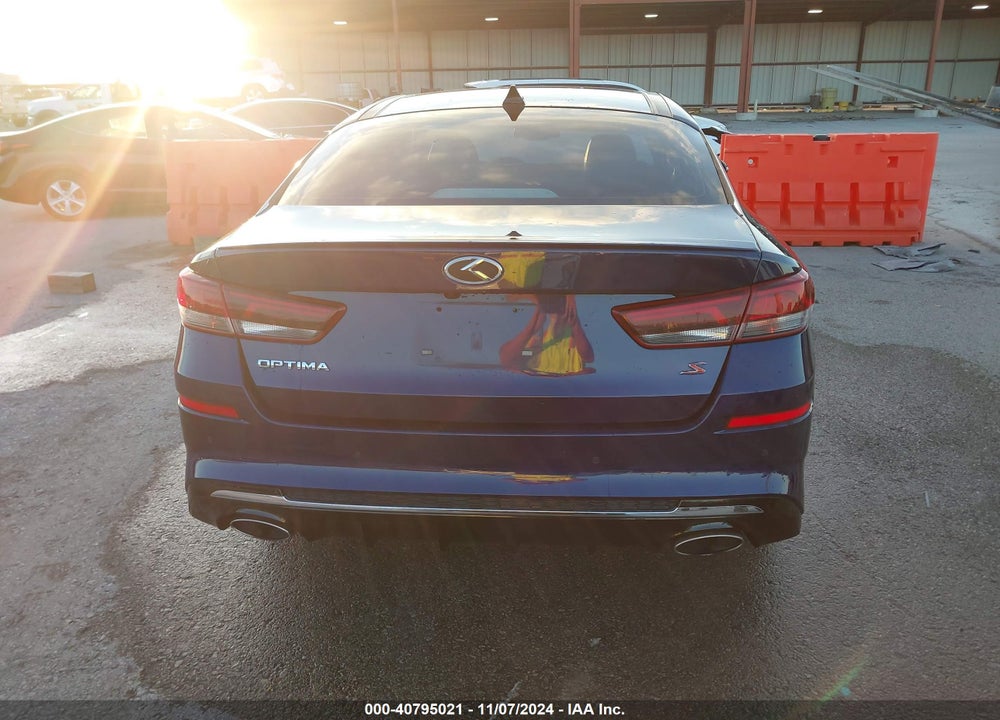 2019 KIA OPTIMA S VIN: 5XXGT4L39KG287553