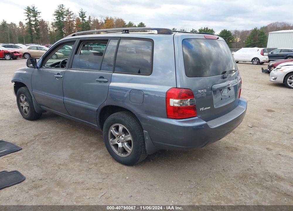 2005 TOYOTA HIGHLANDER V6 VIN: JTEEP21A650095008