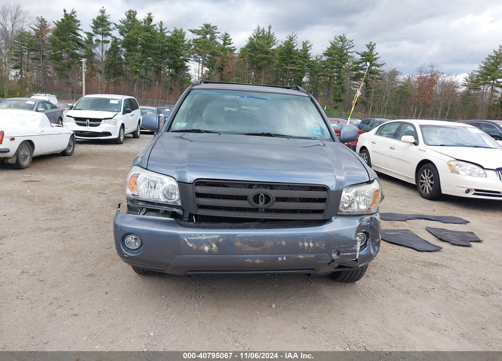 2005 TOYOTA HIGHLANDER V6 VIN: JTEEP21A650095008