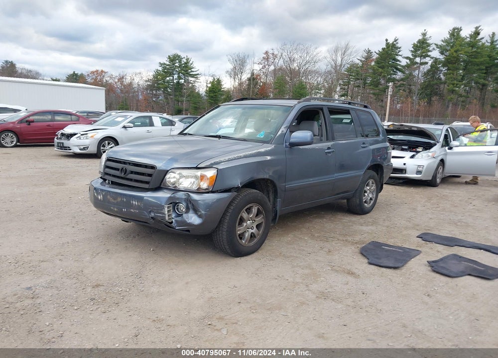 2005 TOYOTA HIGHLANDER V6 VIN: JTEEP21A650095008
